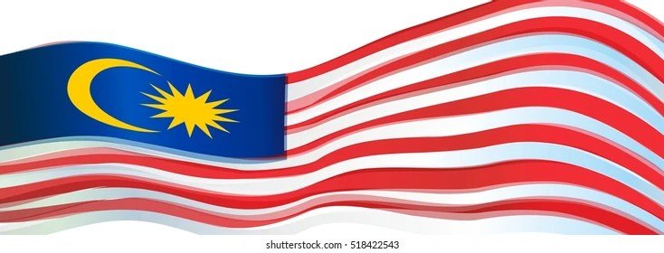 Флаг звезда на синем фоне и белая и красная полоса