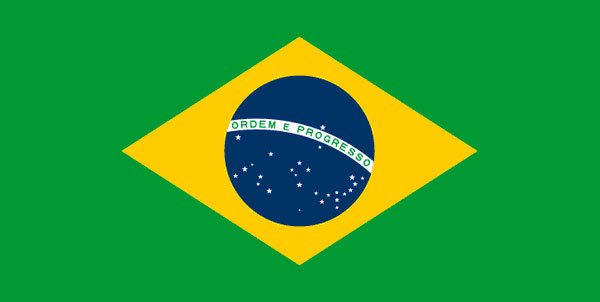 Фон флаг бразилии