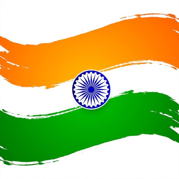 Фон флаг индии