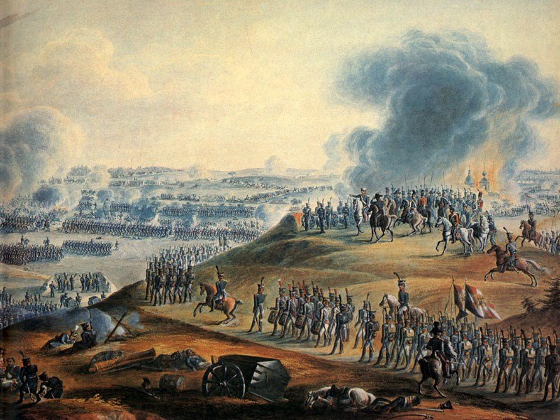 Фон отечественная война 1812 года