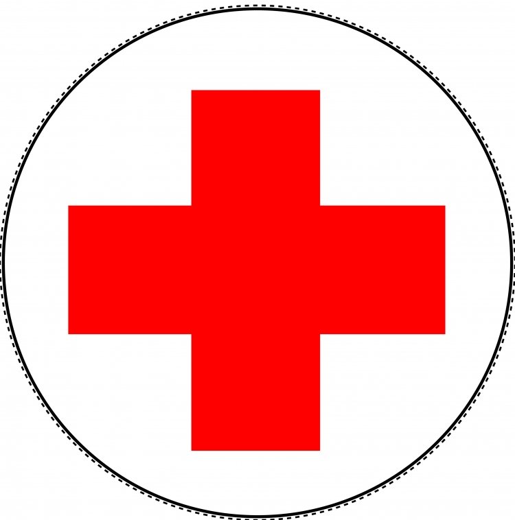 Красный крест на белом фоне в медицине