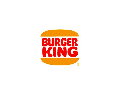 Логотип бургер кинг на белом фоне