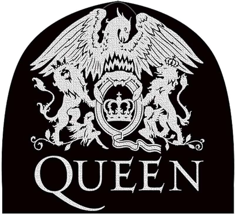 Логотип queen на черном фоне