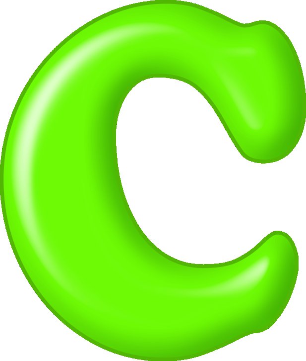 Зеленая буква г на белом фоне