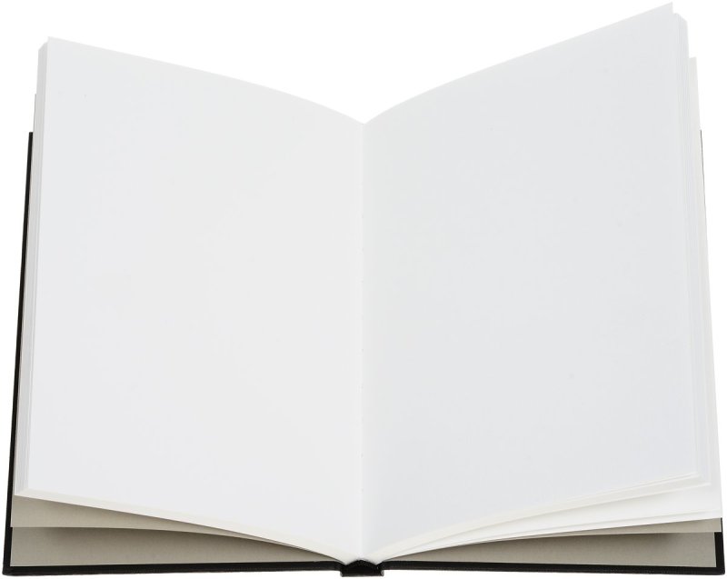 Белый фон лист книги