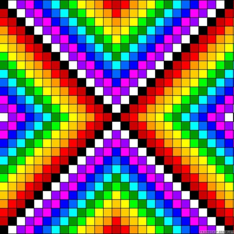 Разноцветные квадраты