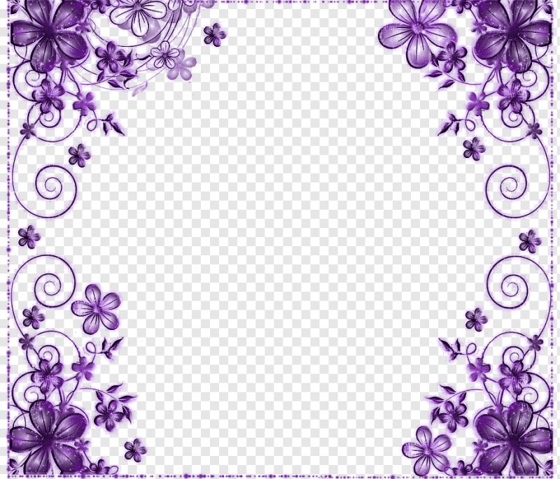 Фиолетовый фон рамка