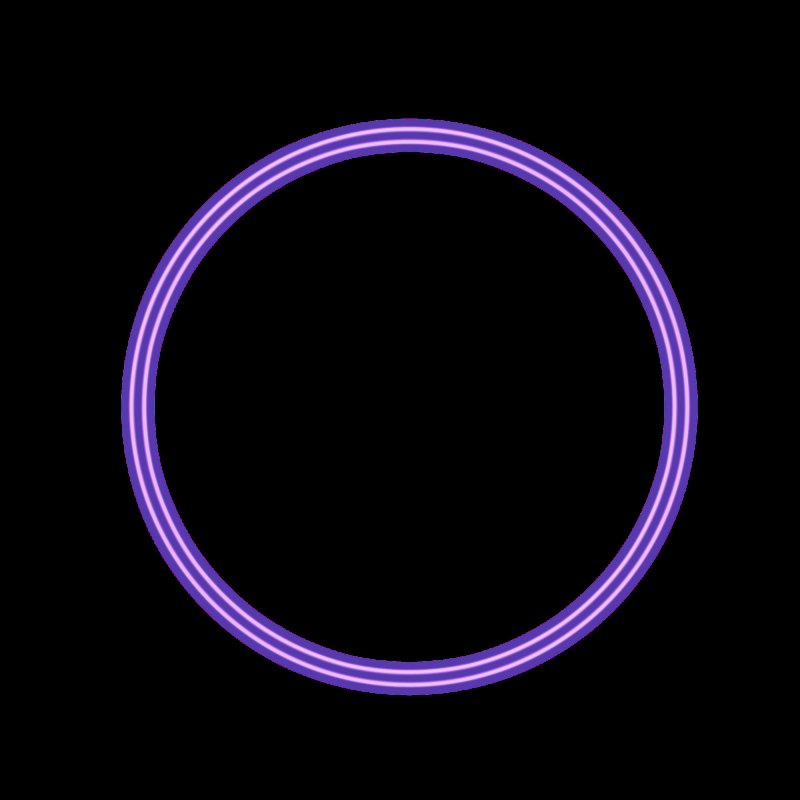 Фиолетовый круг на белом фоне
