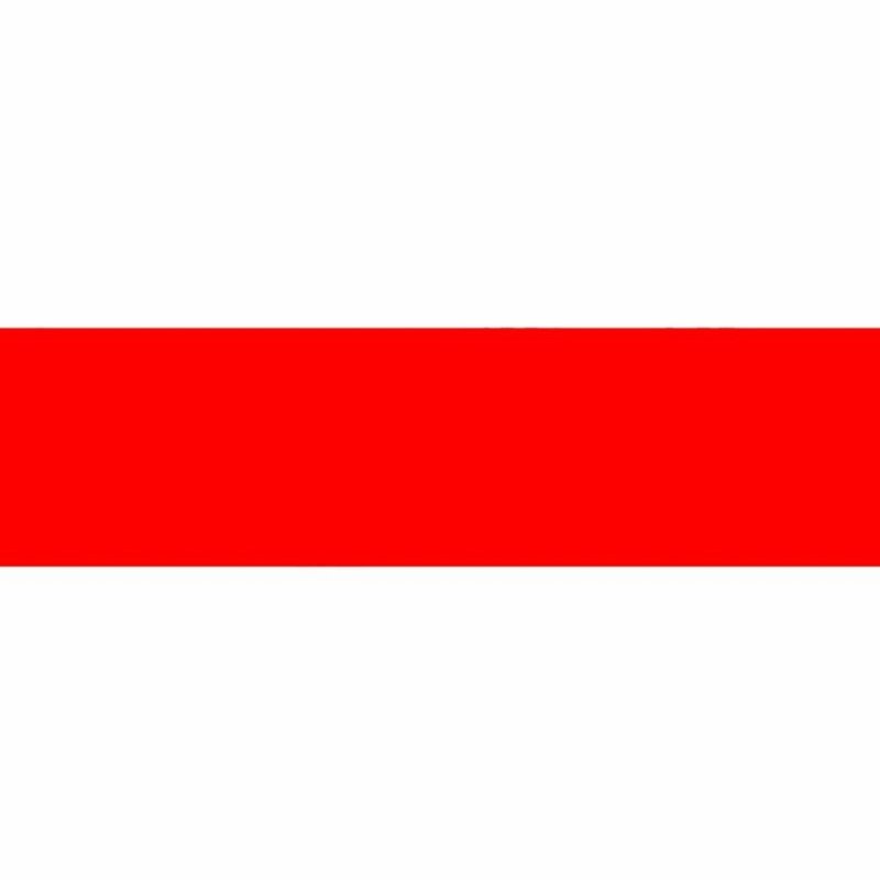 Флаг красная горизонтальная полоса на белом фоне