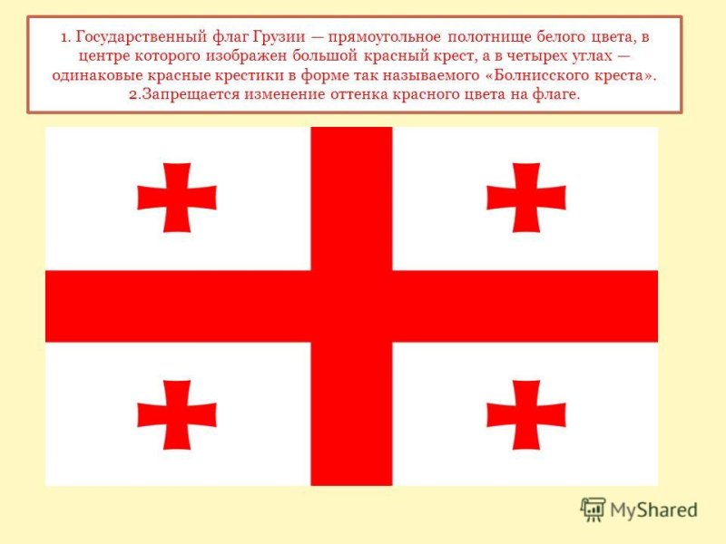 Флаг красный крест на белом фоне с крестиками