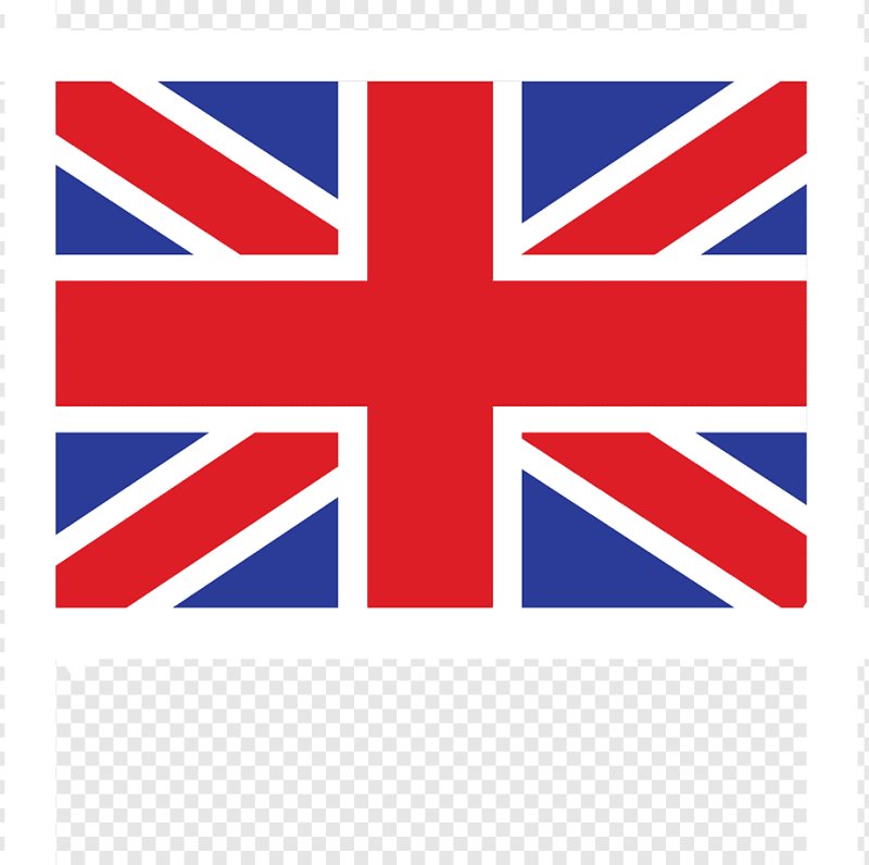 Флаг великобритании на синем фоне