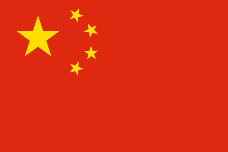 Флаг КНР китайская народная Республика