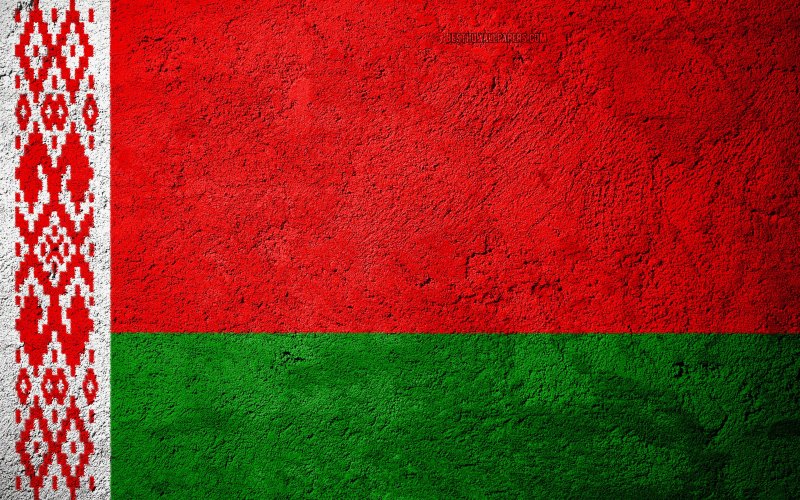 Фон белорусский флаг