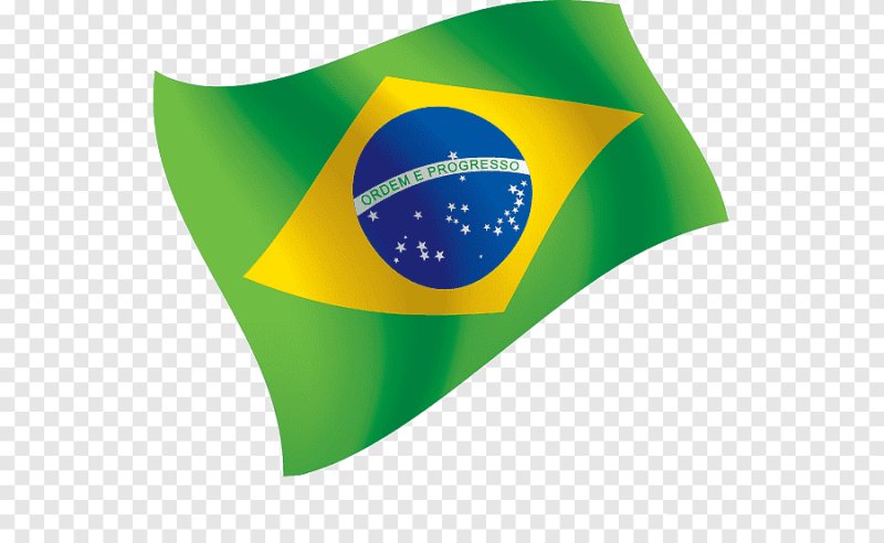 Фон бразильский флаг