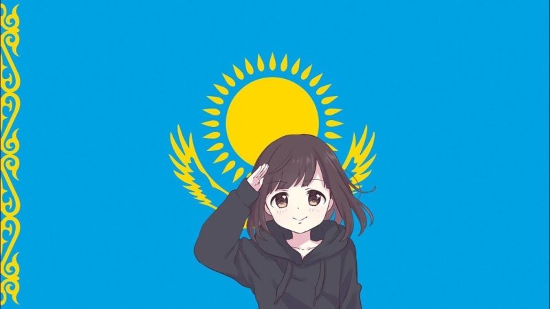 Фон флаг анимешников