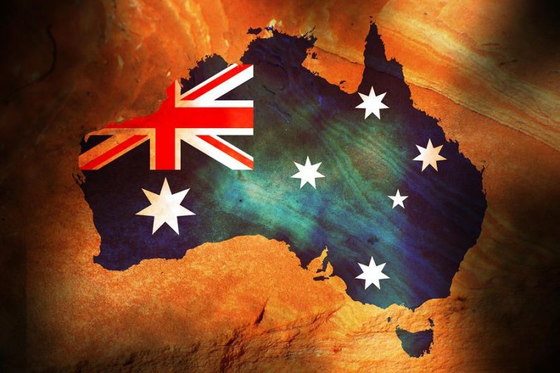 Фон флаг австралии