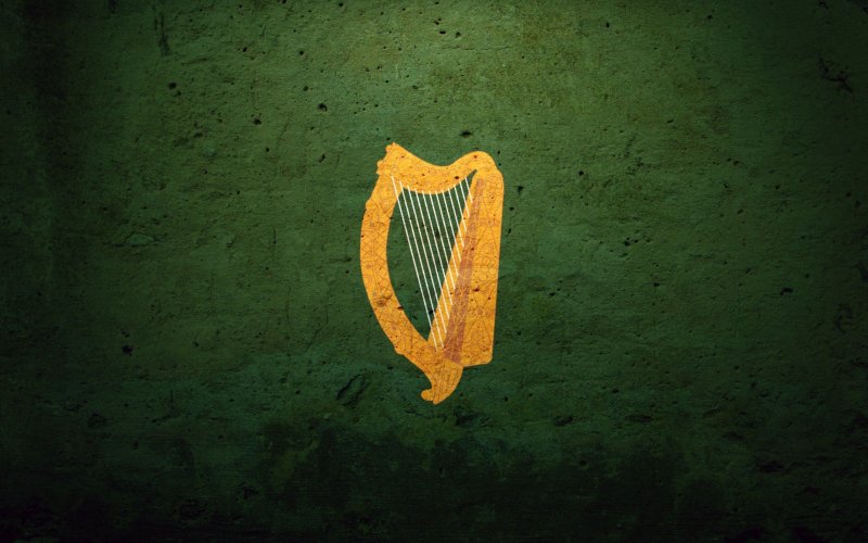 Фон флаг ирландии