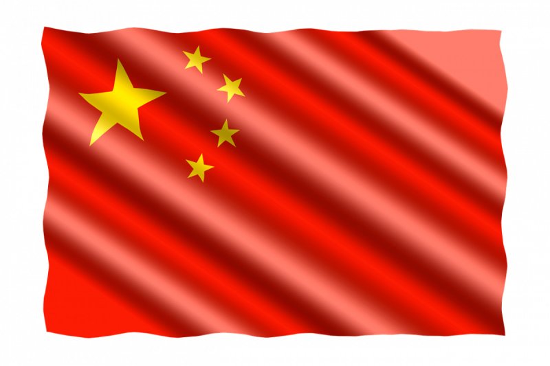 Фон флаг китая