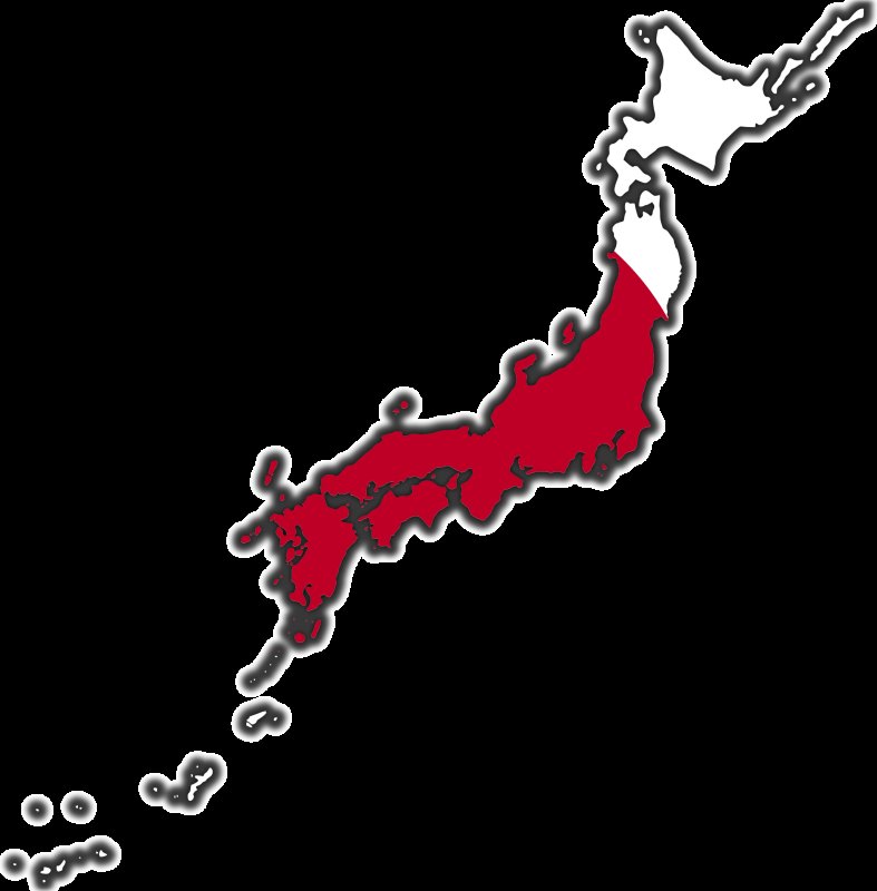 Фон карта япония