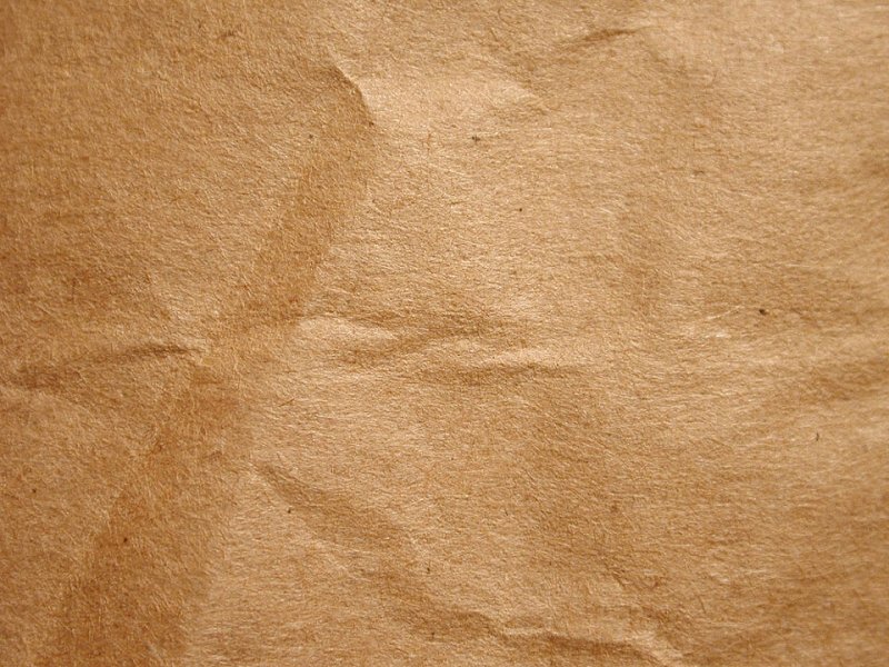 Фон коричневая крафтовая бумага