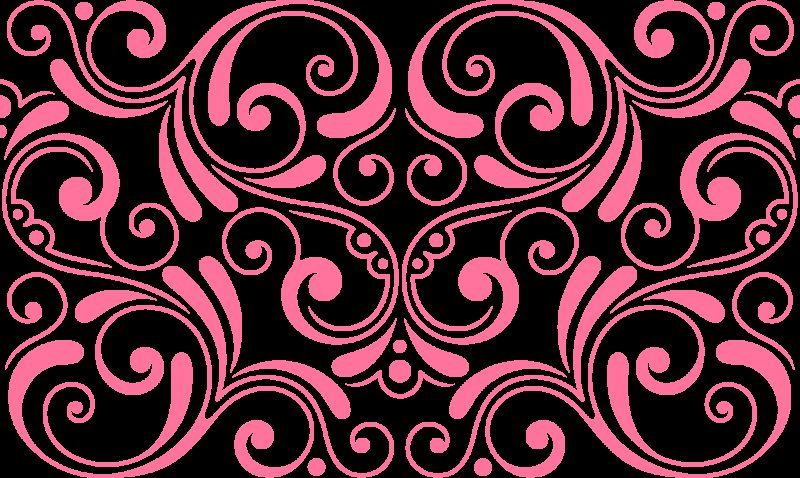Фон розовый орнамент
