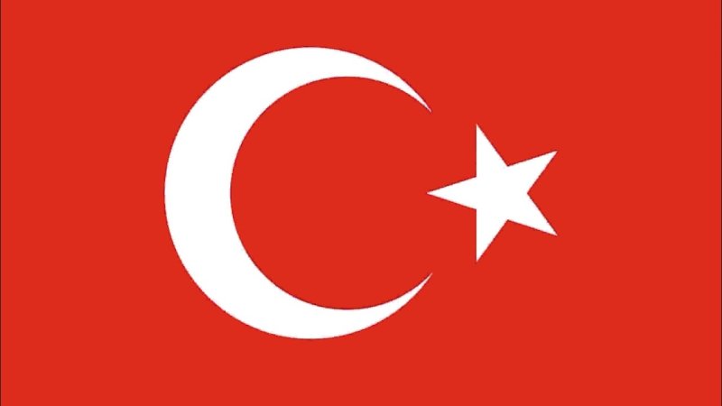 Фон турецкий флаг