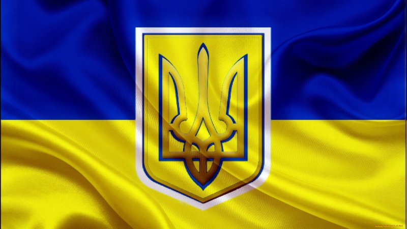 Фон украинский флаг