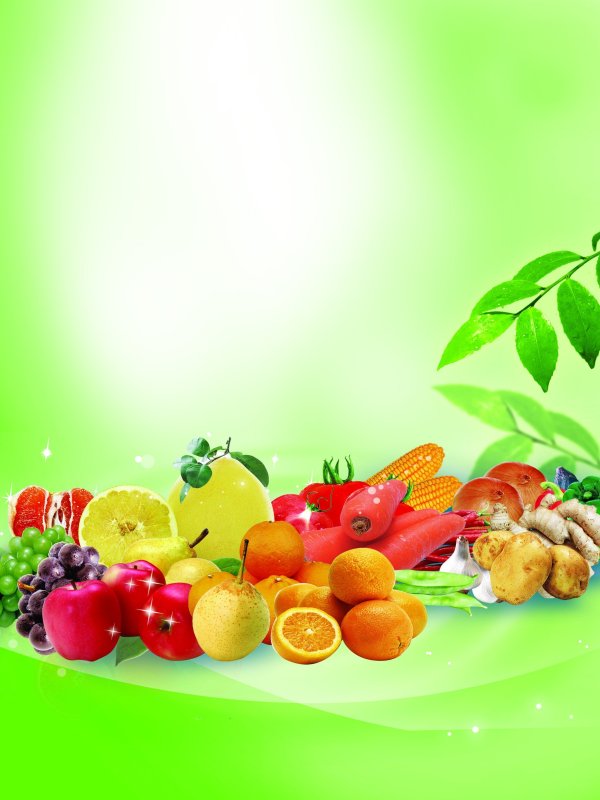 Фоны рамка овощи фрукты