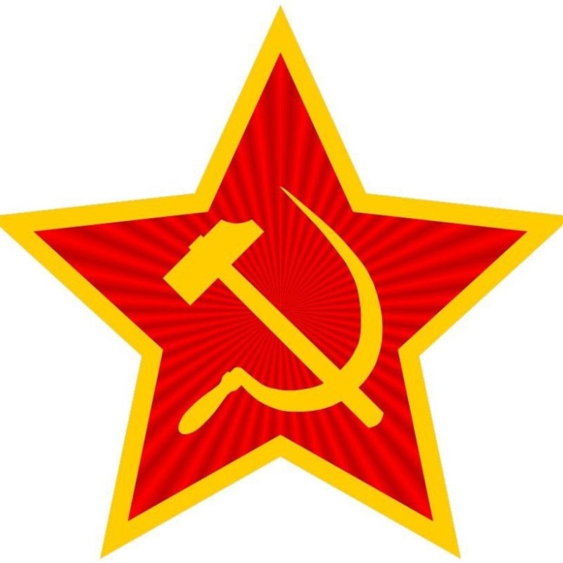 Герб красная звезда на белом фоне