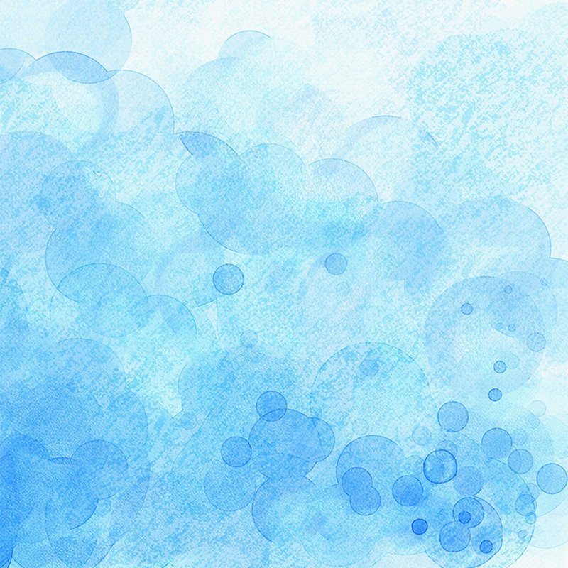 Голубой нежный фон акварель