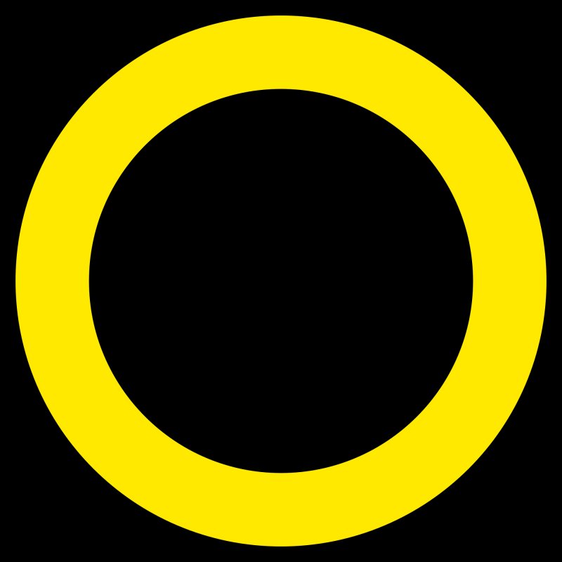 Красный желтый и синий круг на белом фоне