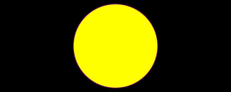 Красный желтый круг на белом фоне