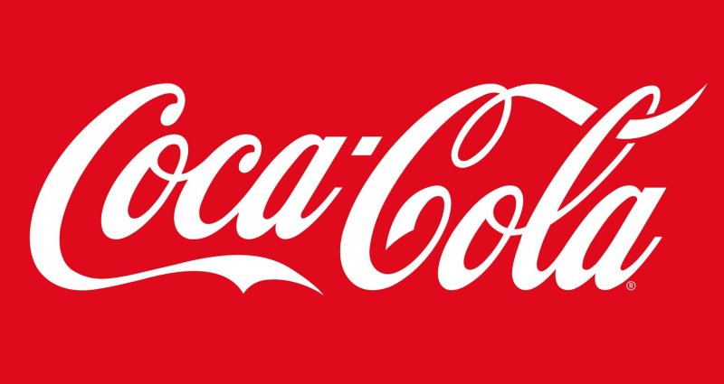 Логотип coca cola на белом фоне