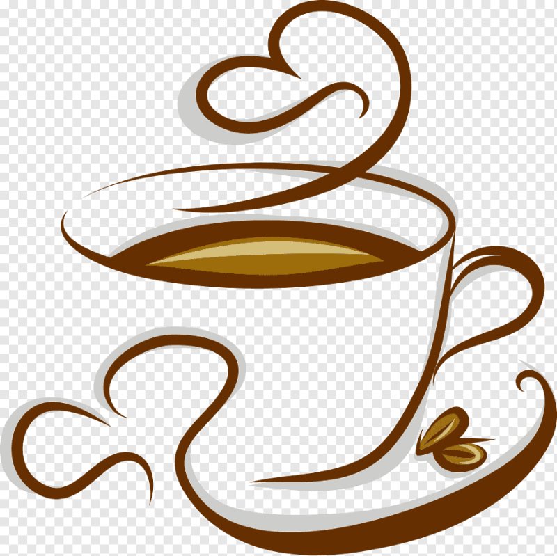 Логотип кофе на белом фоне