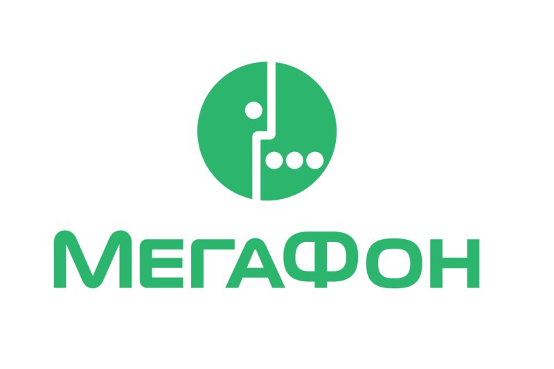 Логотип мегафон на белом фоне