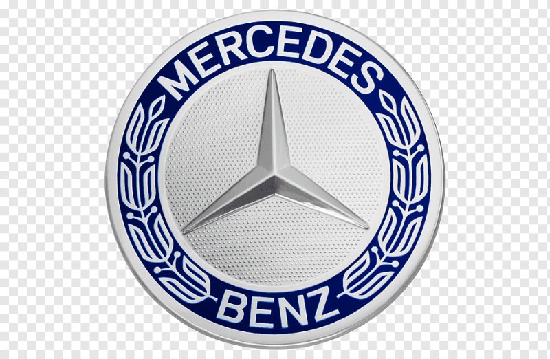 Логотип mercedes на белом фоне
