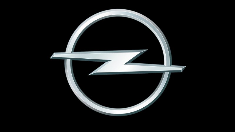Логотип опель на белом фоне