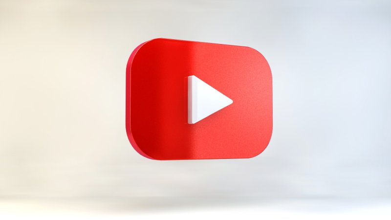 Логотип youtube на фоне