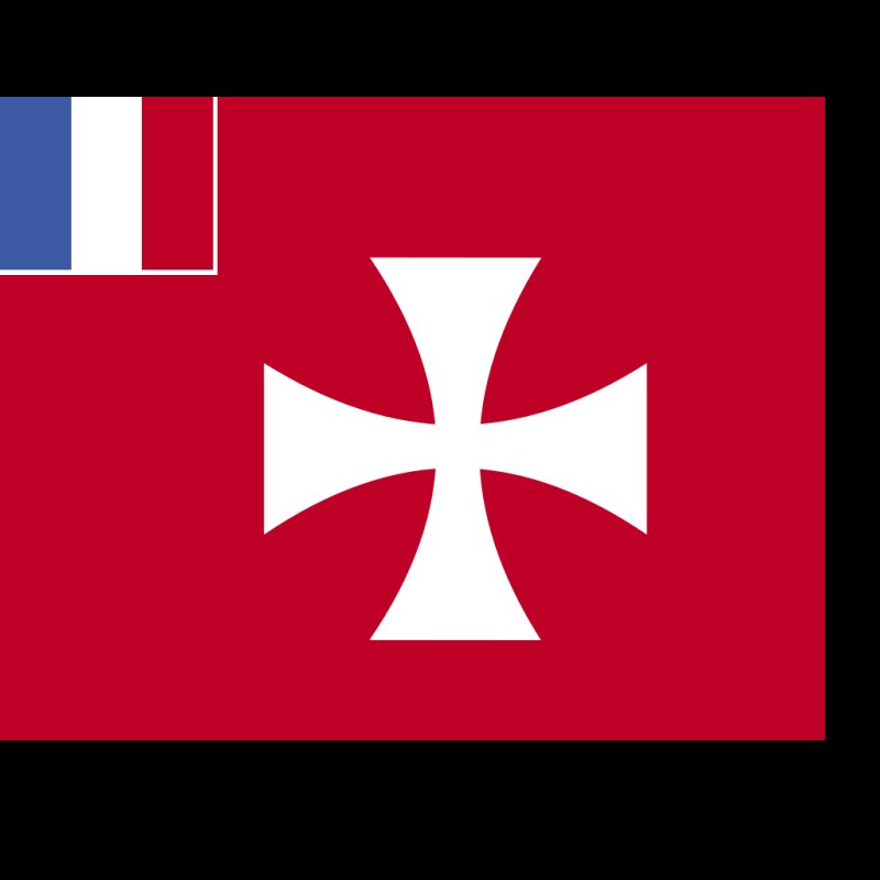 Марка белый крест на красном фоне