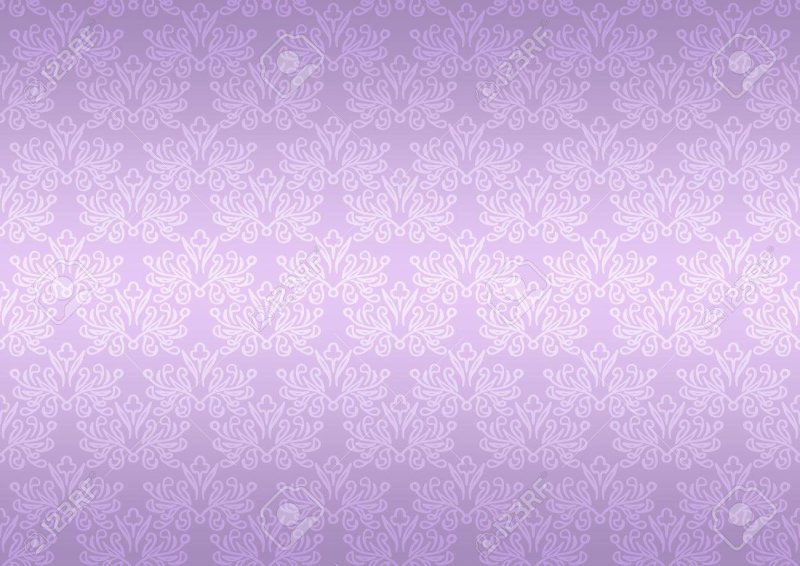 Нежно фиолетовый фон с узорами