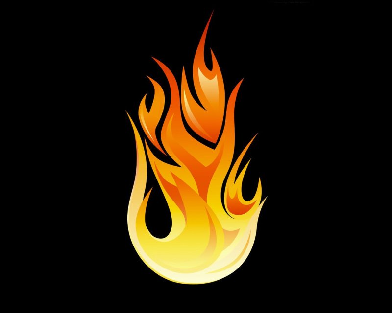Огненный фон для логотипа