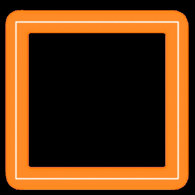 Оранжевый фон рамка