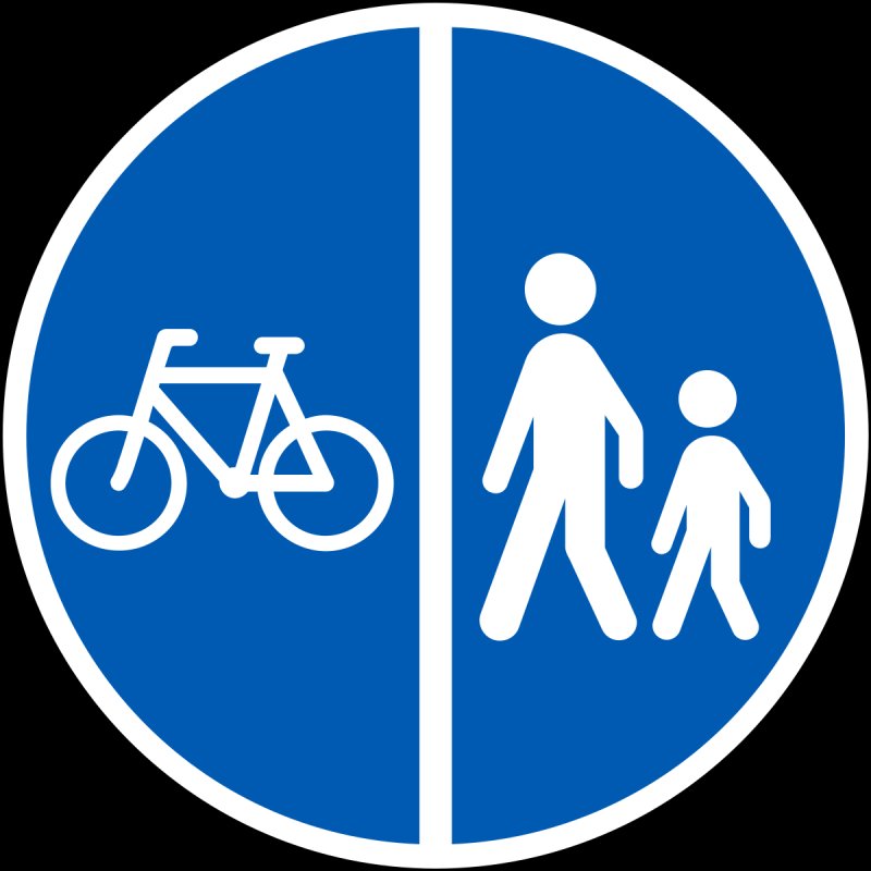 Пдд знак велосипед на сером фоне