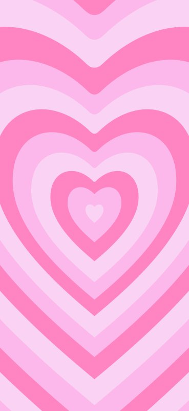 Розовый фон с сердечком по середине