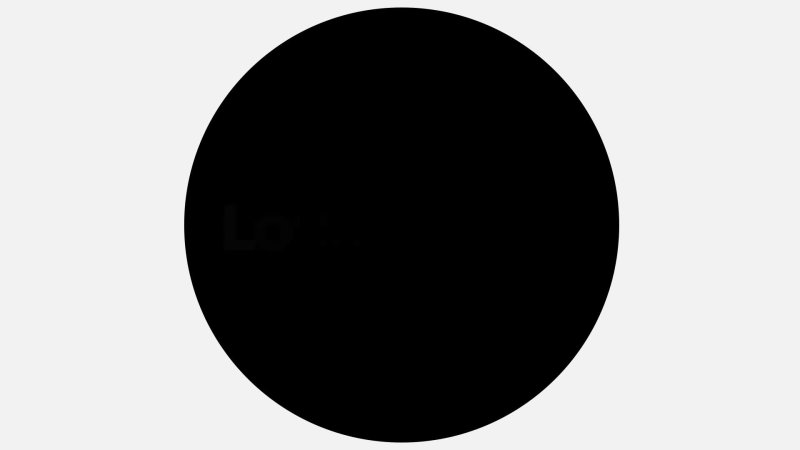 Салатовый круг на черном фоне