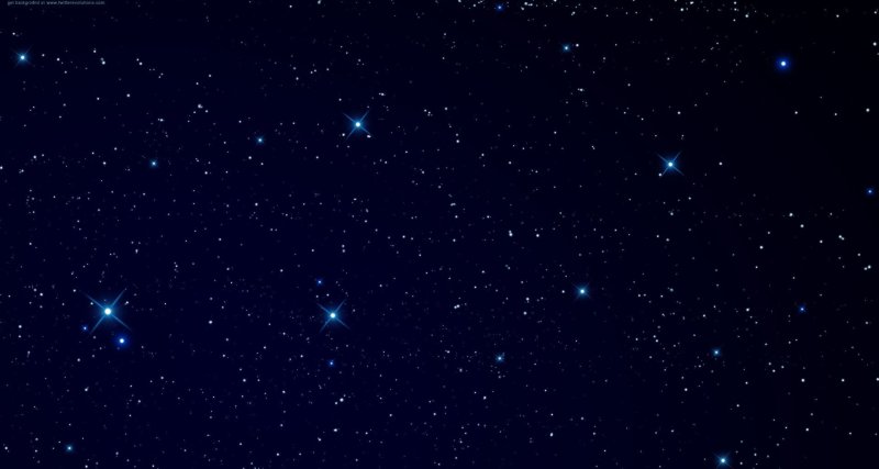 Темно синий фон со звездами