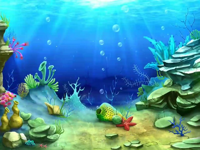 Задний фон подводный мир