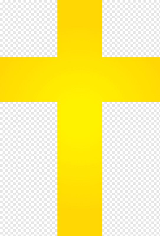 Знак креста на оранжевом фоне