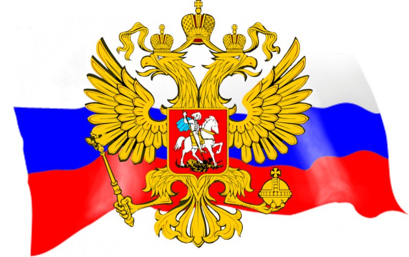 Герб и флаг россии на прозрачном фоне