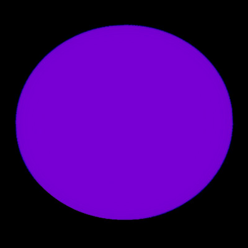 Круг фиолетового цвета на прозрачном фоне